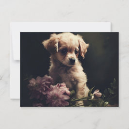 Cartes Postales Puppy Vykort