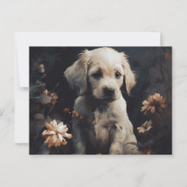 Cartes Postales Puppy Vykort