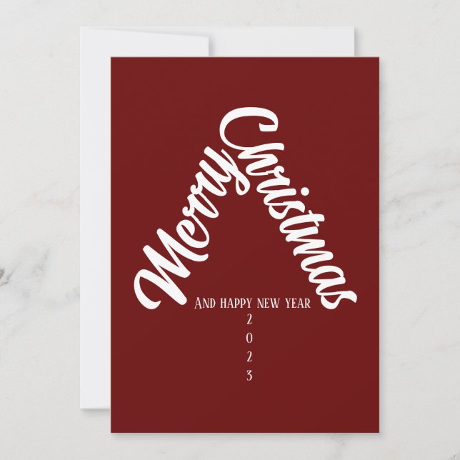 Cartes Pour Fêtes Annuelles sapin de noël avec des Julkort (Framsida)