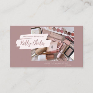 Cartes Visite Makeup Artist TAS Visitkort
