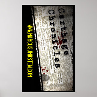 Carthage Chronicles Kanvastryck Poster