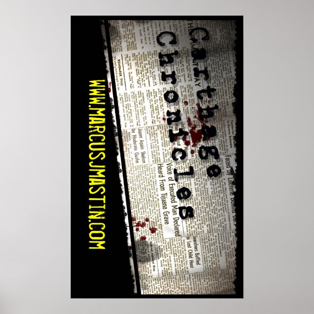 Carthage Chronicles Kanvastryck Poster (Framsidan)