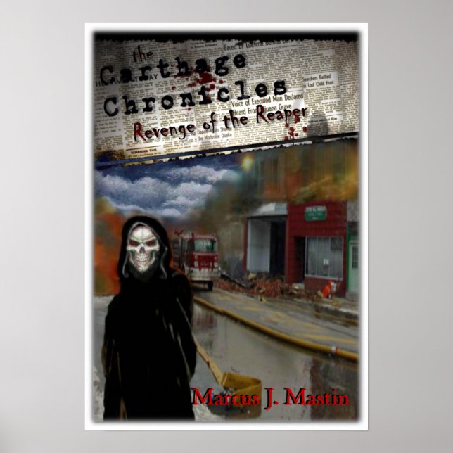 Carthage Chronicles Poster serie 3 (Framsidan)