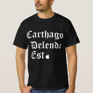  “Carthage Must Fall” - The Zuckerberg Statement T T Shirt