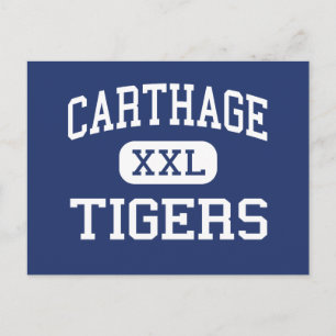 Carthage - Tigers - Junior - Carthage Missouri Vykort