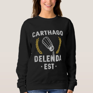Carthago Delenda Est Kartago Romarriket Salt SP T Shirt