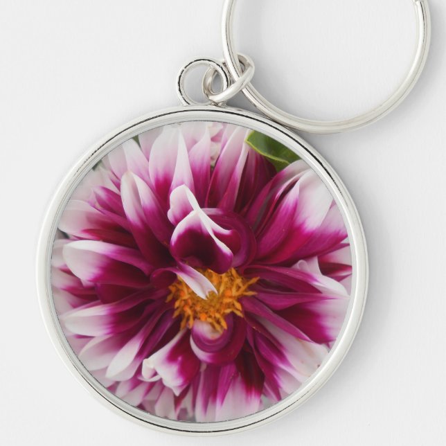 Cartheuserin Rund Silverfärgad Nyckelring (Framsidan)