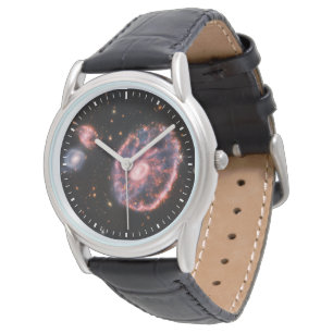 Carthjulet Galaxy och dess assistent Galaxies. Armbandsur