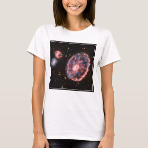 Carthjulet Galaxy och dess assistent Galaxies. T Shirt