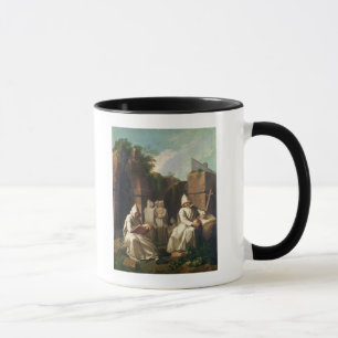 Carthusian munkar i meditation mugg