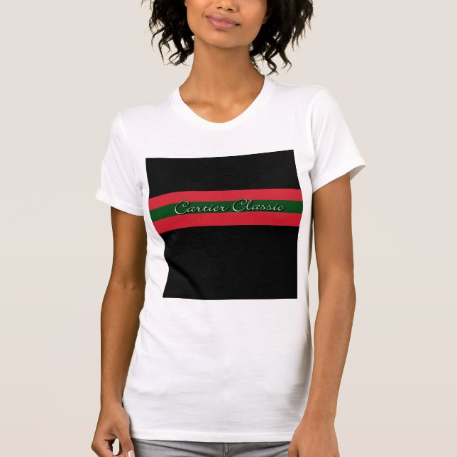 Cartier Classic Black T Shirt (Framsida)