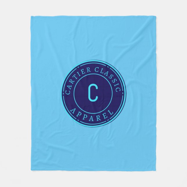 Cartier Classic Namnteckning Blanket Fleecefilt (Framsidan)