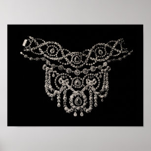 Cartierr Necklace ~ Skriv ut/Poster Poster
