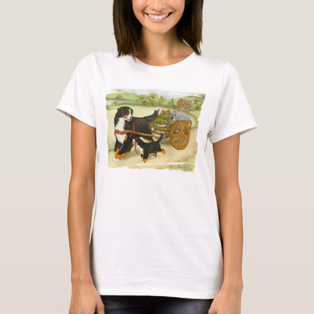 Carting Berners T-shirt (Framsida)