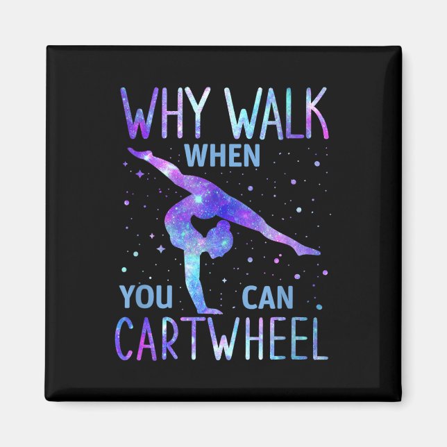 Cartjul Gymnast Girl Magnet (Framsidan)
