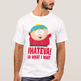 Cartman Whateva Tecknad Funny T Shirt