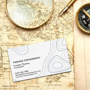Cartographic Karta Maker Visitkort