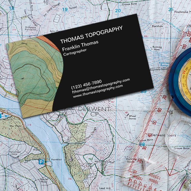 Cartographic Karta Maker Visitkort (Skapare uppladdad)