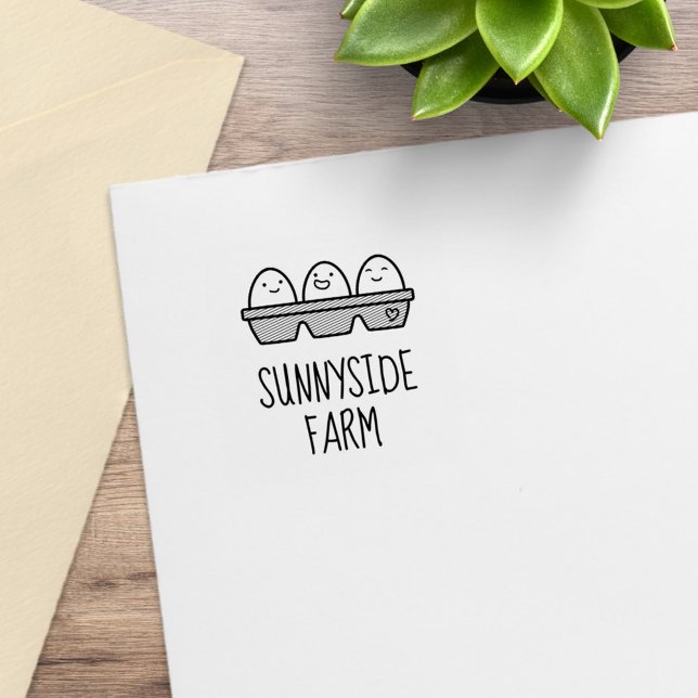 Carton 2 Small, färsk ägggård Stämpel (Skapare uppladdad)