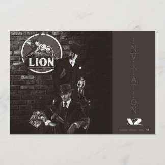 CARTON INVITATION ORIGIN X2 DRESS CODE PROHIBITION INBJUDNINGAR