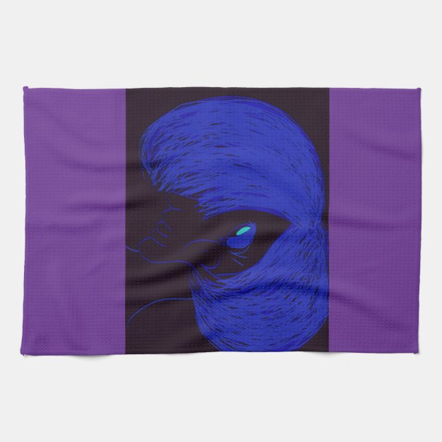 Cartoon Character Art Kitchen Towel Kökshandduk (Horisontell)