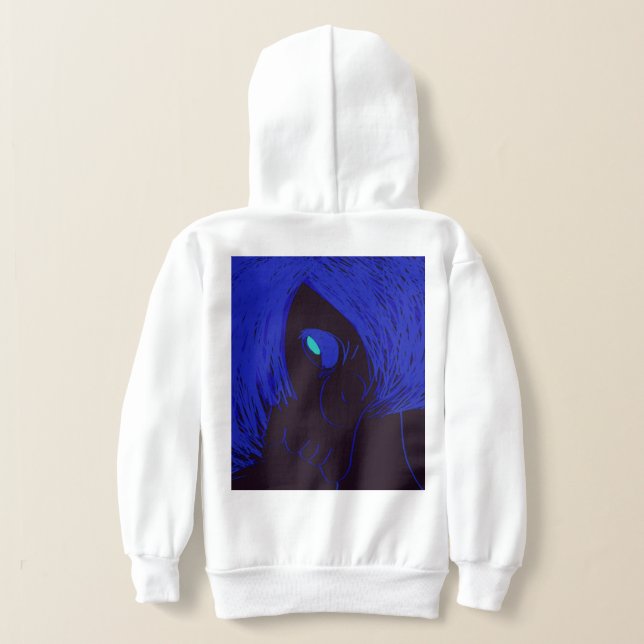 Cartoon Character Art T Shirt (Laydown Baksida)
