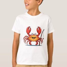 Cartoon Crab Kids Tee