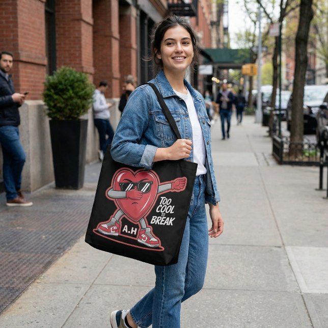 Cartoon cute Kawaii illustration funny tote bag Tygkasse (Skapare uppladdad)