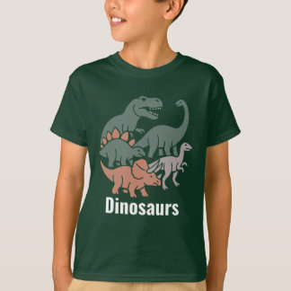 Cartoon Dinosaurs Collection T Shirt