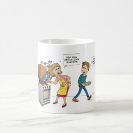 Cartoon: Een heel gedoe zo’n bakfiets Kaffemugg