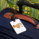 Cartoon Hercules Greek Mythology Hero with Club Bagagebricka<br><div class="desc">Travel in style and spot your bags instantly at the airport carousel with these durable custom luggage tags. Made from high-quality, sturdy materials, each tag includes a clear window on the back for your contact information and a secure strap to attach to any suitcase or carry-on. The vibrant, full-color printing...</div>