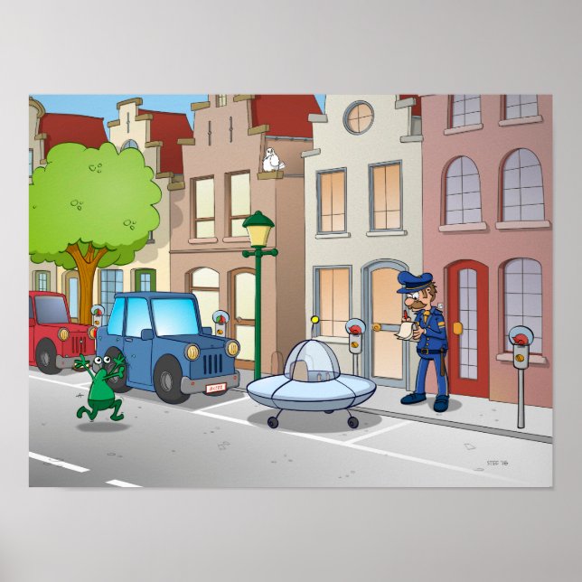 Cartoon; je moet het zien om het te geloven.  poster (Framsidan)