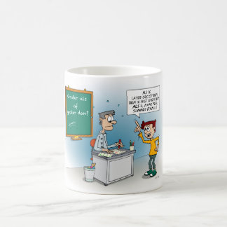 Cartoon; later als ik groot ben kaffemugg