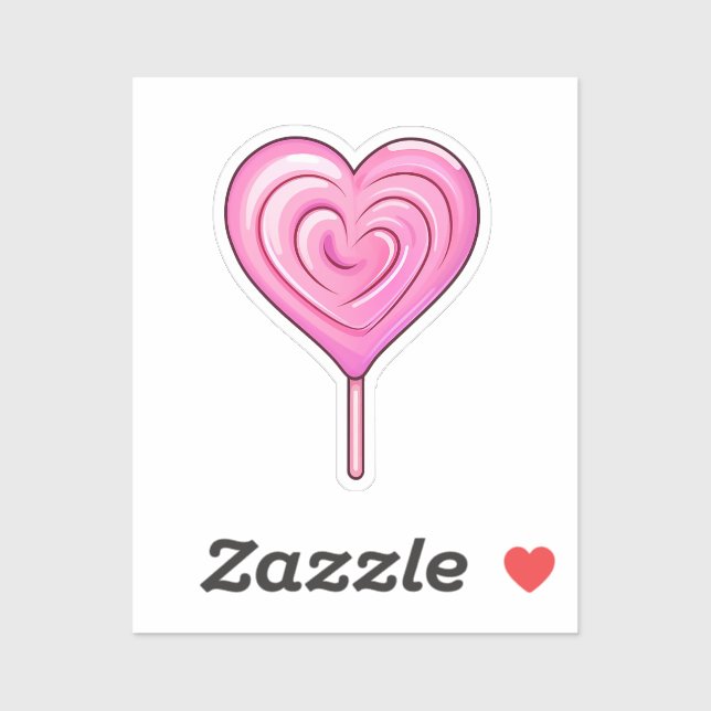 Cartoon lollipop klistermärken (Ark)