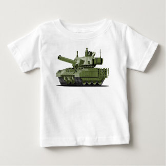 Cartoon modern armored tank t shirt