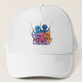 Cartoon Octopus Kids Hat Keps