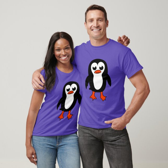 Cartoon Penguin T Shirt (Unisex)