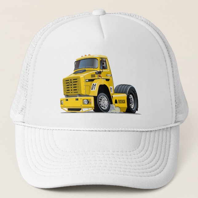 Cartoon Racing truck Keps (Framsida)