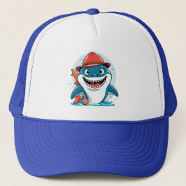 Cartoon Shark Kids Hat Keps