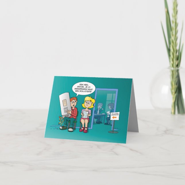 cartoon; solliciteren met een cv kort (Framsida)