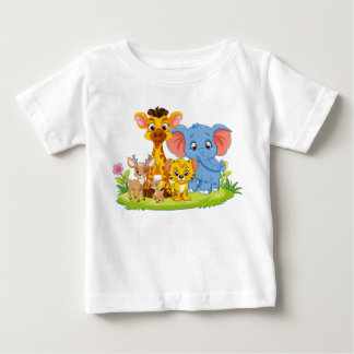 Cartoon T shirt for baby