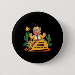 Cartoon Taco -trump Chickar Alltid Ut  Knapp