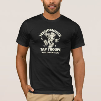 Cartoon Tap Troupe White Logo T Shirt