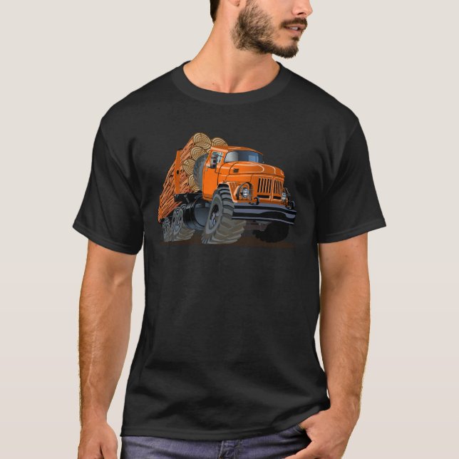 Cartoon truck t shirt (Framsida)