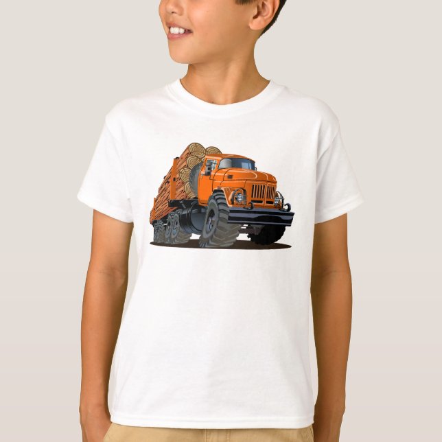 Cartoon truck t shirt (Framsida)
