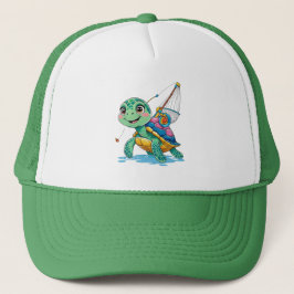 Cartoon Turtle Kids Hat Keps