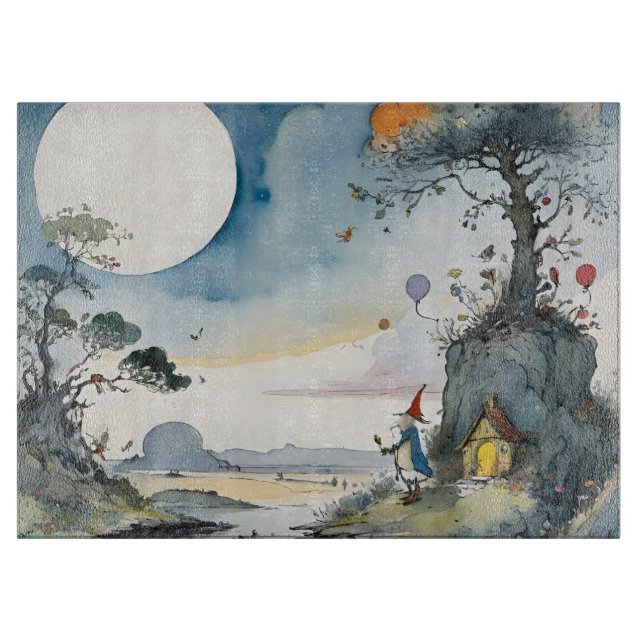 Cartoon wizard dreamscape (Framsidan)
