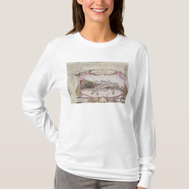 Cartouche av Quebec Tee Shirt (Framsida)