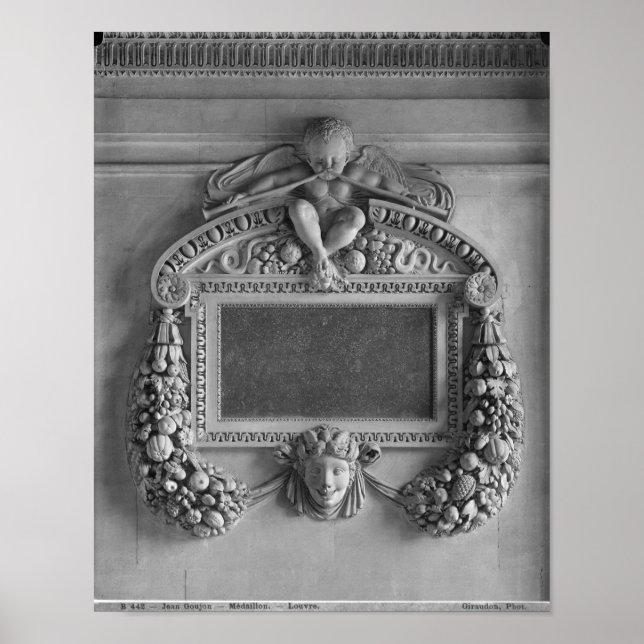 Cartouche från Caryatids' Tribune Poster (Framsidan)