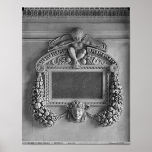 Cartouche från caryatids'nas Tribune Poster